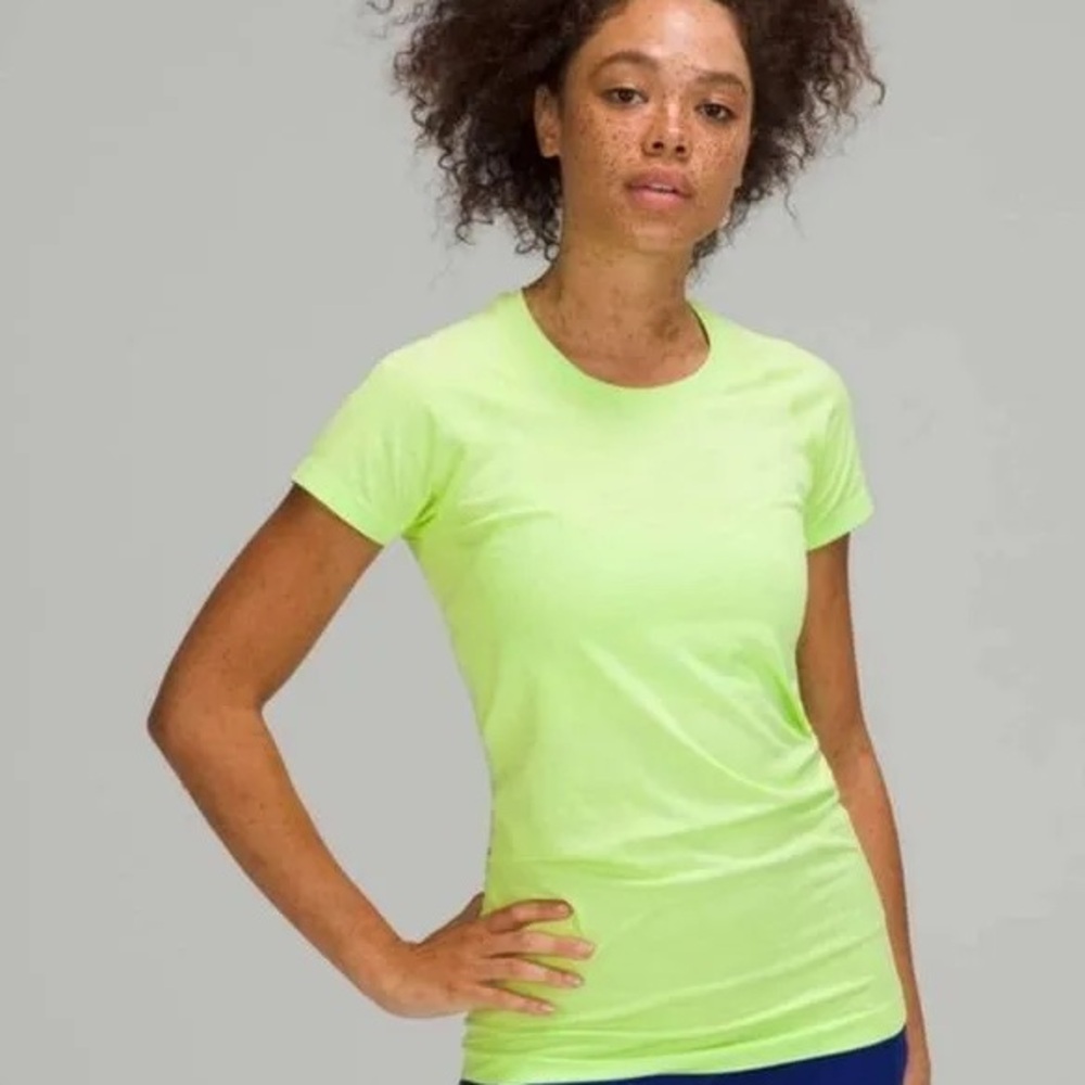 lime green lululemon swiftly tech!